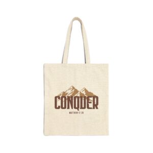 Tote Bag - Conquer the with God