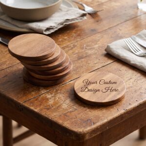Custom Wood Coasters